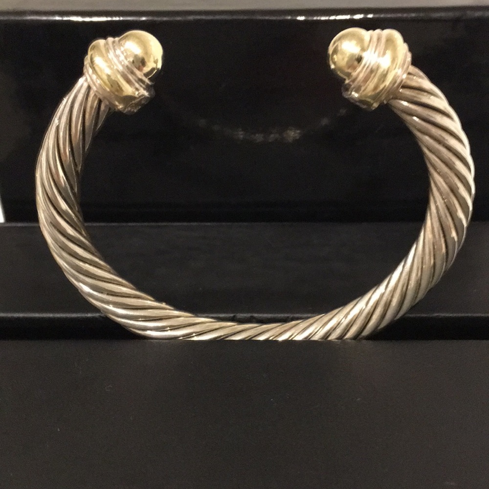 David Yurman Authentic 7mm Classic Twisted Cuff